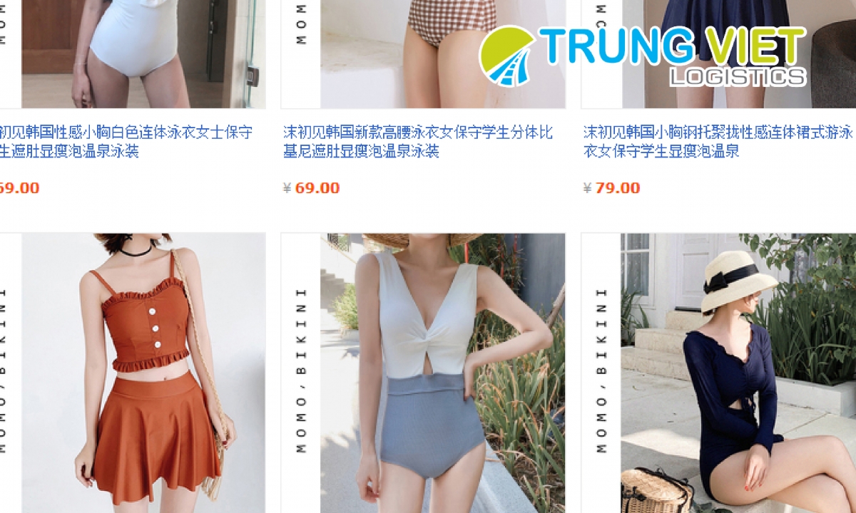  Link shop bán đồ bơi nữ đẹp rẻ uy tín trên taobao 